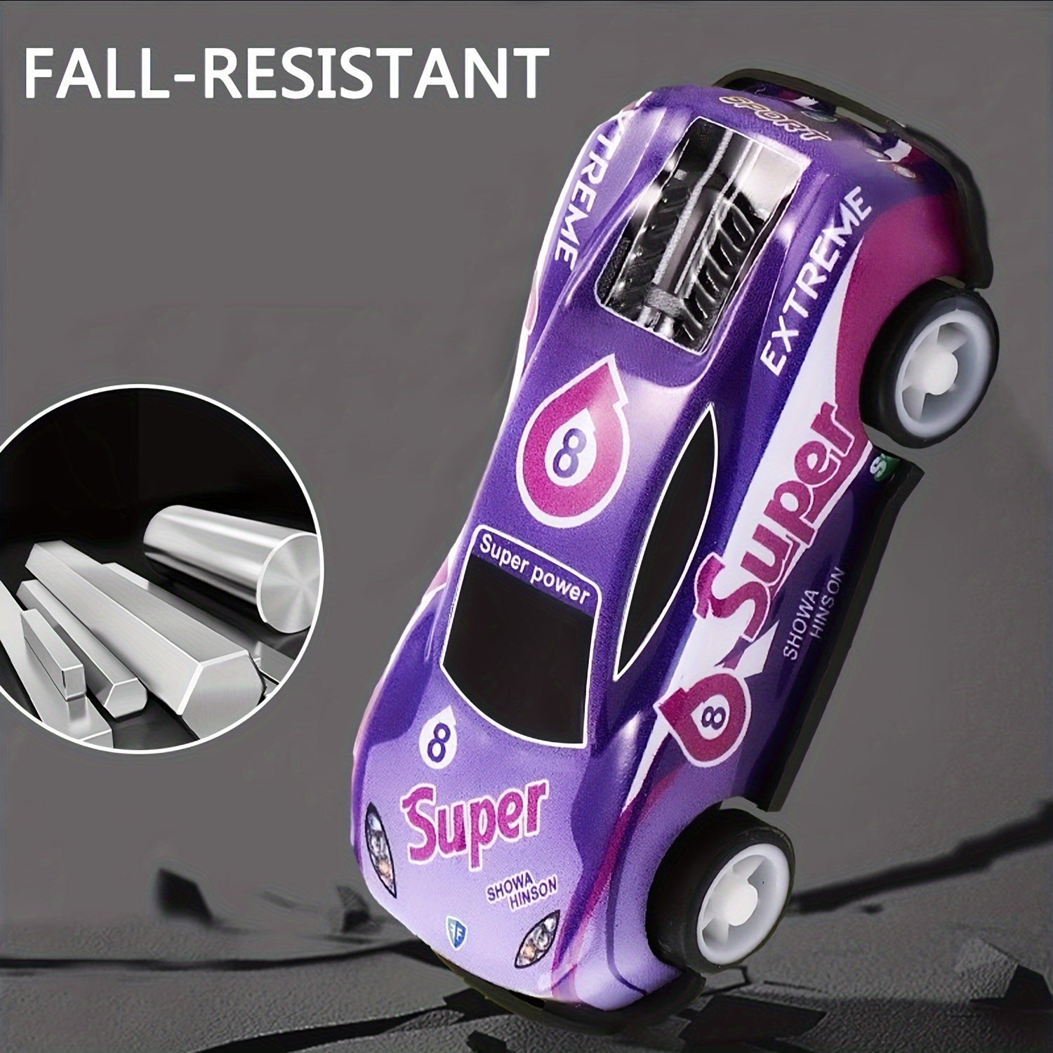 16pcs Pull Back Cars For Kids Mini Vehicles Toy Bulk Party Favor Race Cars Toys