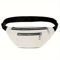 Waterproof Solid Waist Pack Crossbody Bag Outdoor Sports