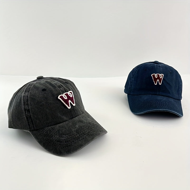 Vintage Washed Distressed Baseball Cap Unisex Dad Hat