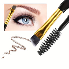 10pcs Foldable Double Head Makeup Brush Set