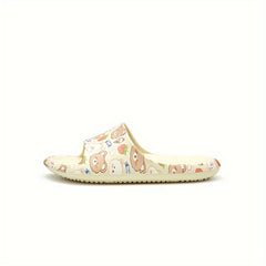 LUOFU Cartoon Slippers For Girls Non Slip Lightweight Slippers