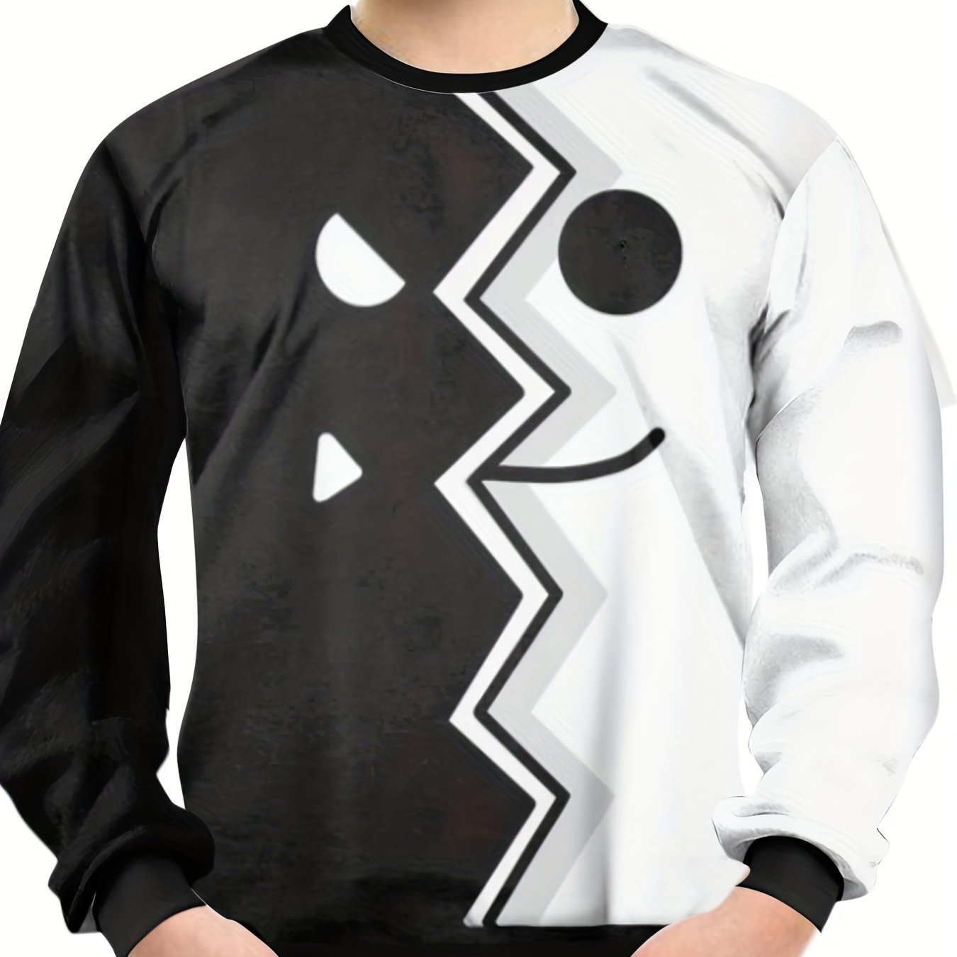 Angle & Devil Kid's Sweatshirt Unisex Pullover Long Sleeve Top