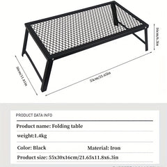 Portable Foldable Net Table for Outdoor Camping