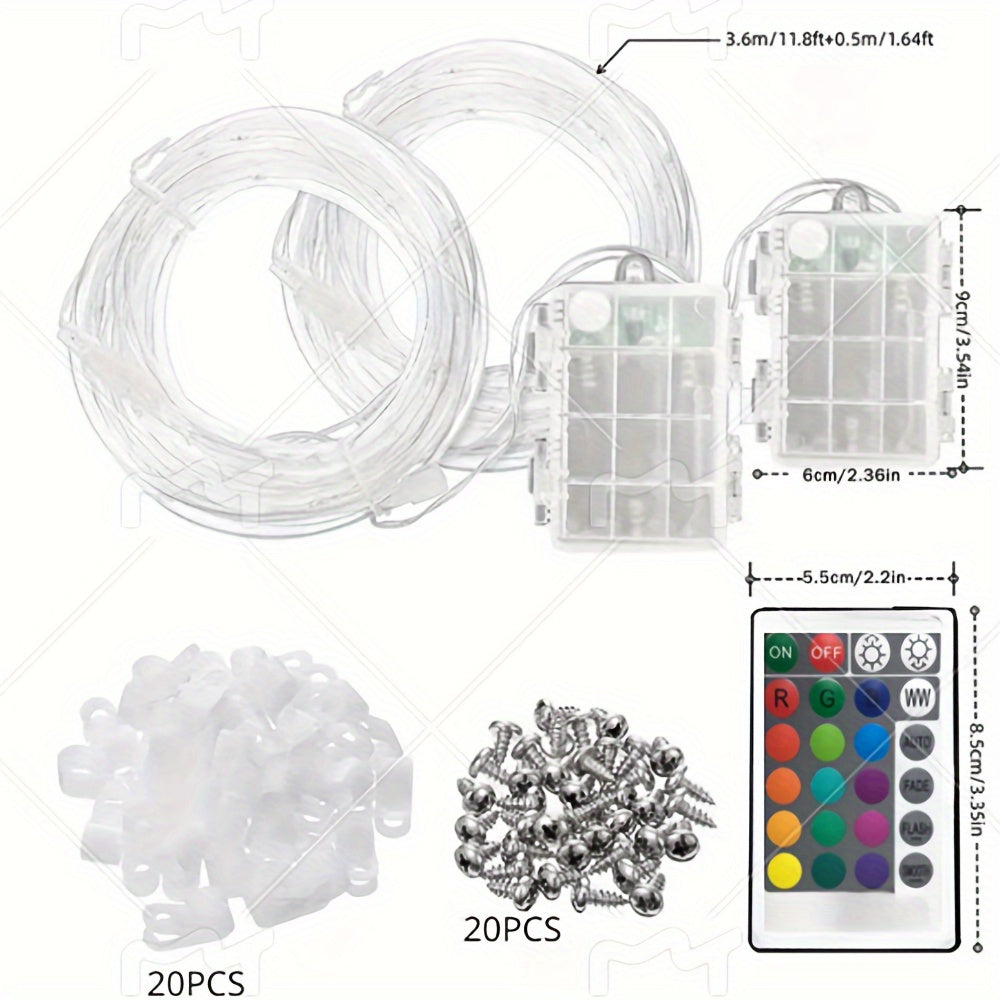 LED Hole Plate Lights w/ Remote Control for Nighttime Beanbag Toss