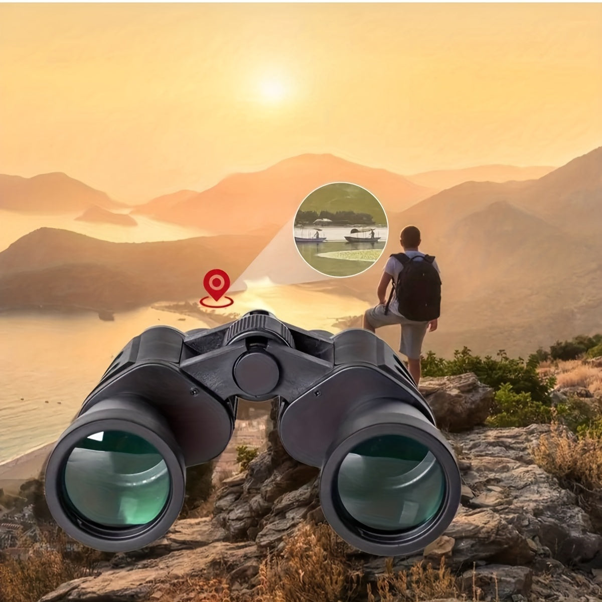 20x50 Binoculars For Adults HD Professional Bird Watching Travel Sightseeing