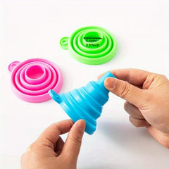 Mini Silicone Funnel for Liquids, Jam, Beans, Automotive Flask
