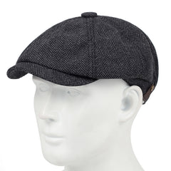 Men's Vintage Herringbone Beret