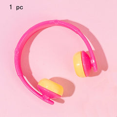Doll Dress Up Headphones Doll Mini Headphone Accessories Play House Toy