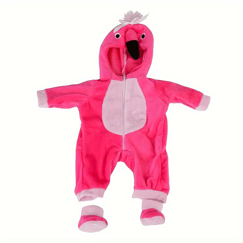 Newborn Baby Doll Outfit Soft Plush Fabric 43 Length 6 Options
