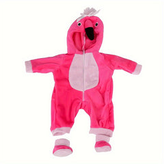 Newborn Baby Doll Outfit Soft Plush Fabric 43 Length 6 Options