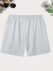 Men's Comfy Stretch Elastic Waist Drawstring Shorts for Summer