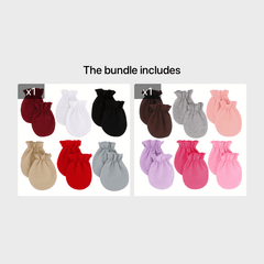 Soft Baby Elastic Mittens Gloves Newborn Boys Girls