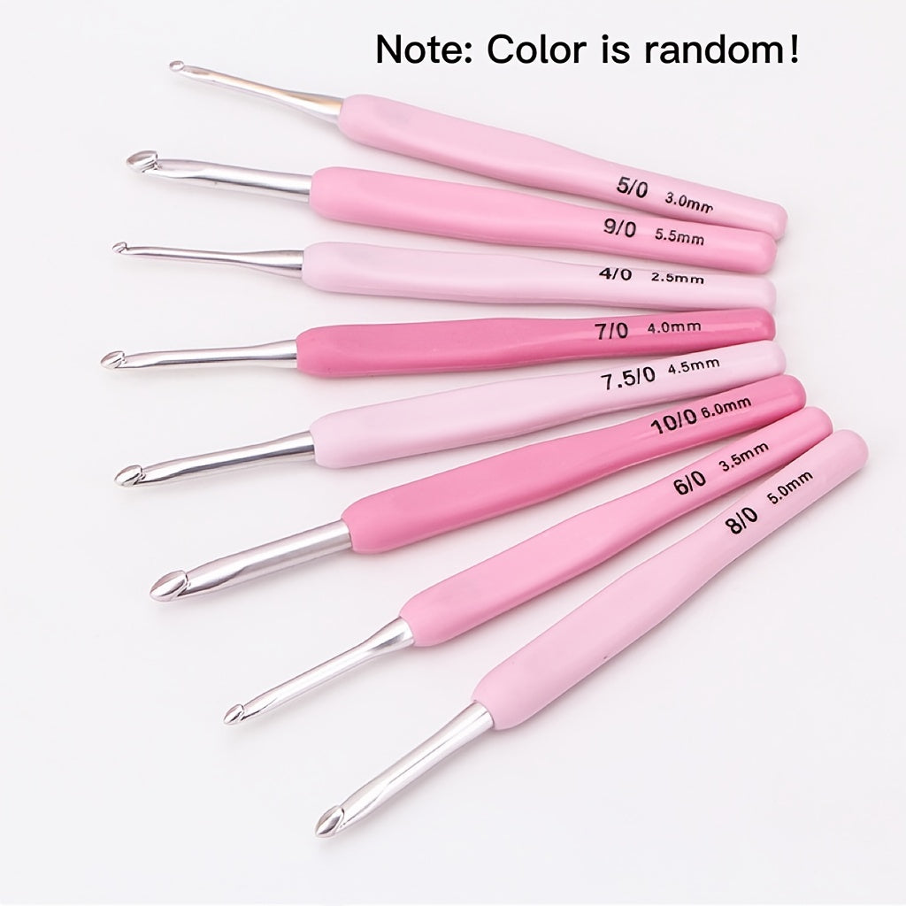 9pcs Hooks Knitting Needles Set Kit Needles For Crochet Yarn
