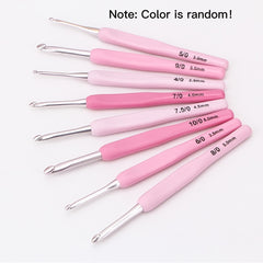 9pcs Hooks Knitting Needles Set Kit Needles For Crochet Yarn