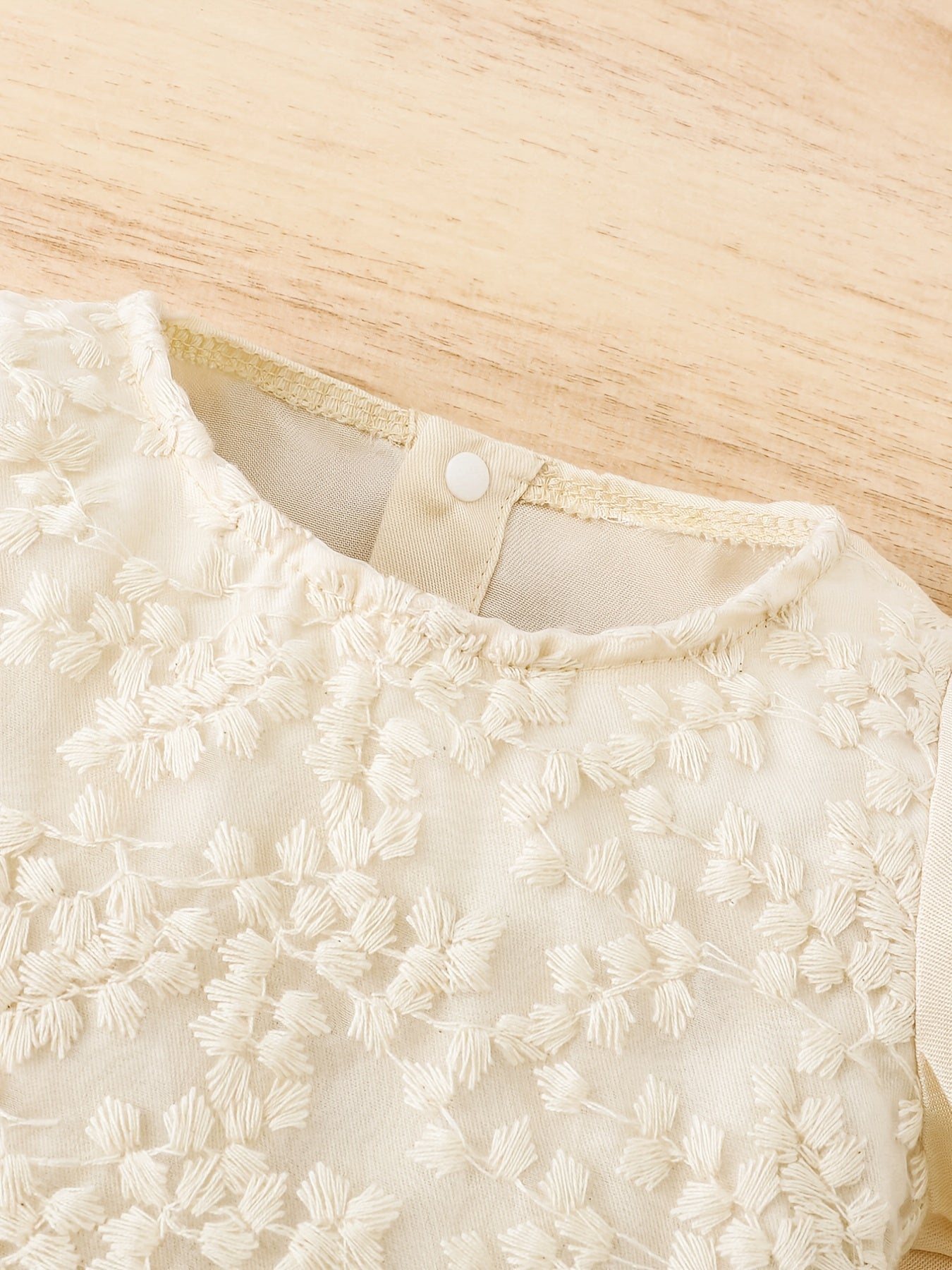 Baby Girls Mesh Stitching Dress Long Sleeve Princess Dress
