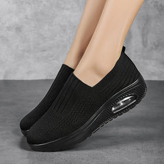 Comfortable Shock Absorption Slip On Loafers Shoes Lightweight Walking Sneakers