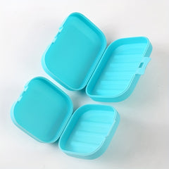 Travel Soap Holder Rectangular Plastic Storage Box Bathroom Accessories