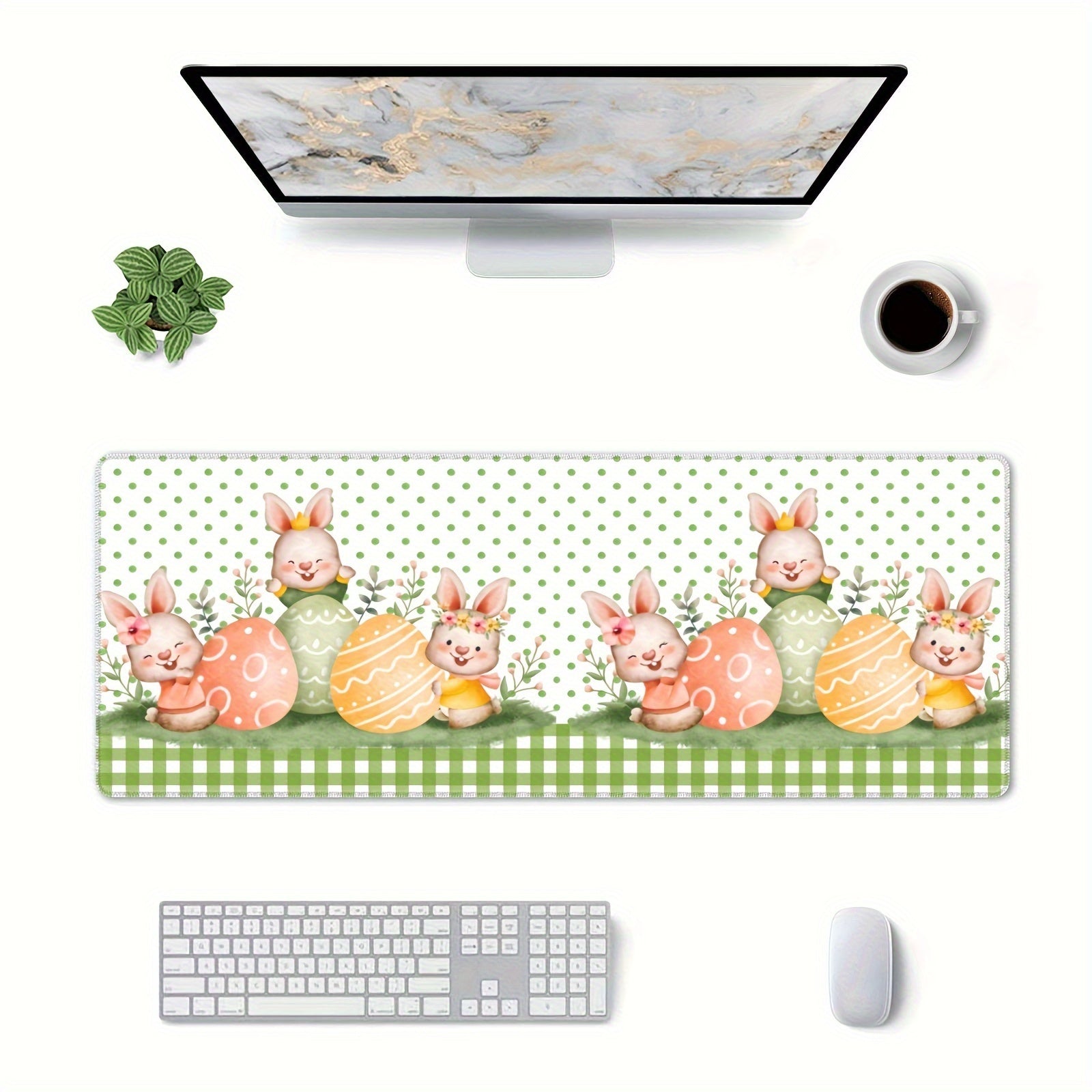 Rabbit Large Mouse Pad Extended Gaming Mouse Pad Mat Eggs Mousepad