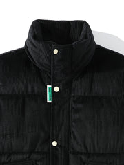 Men's Stand Collar Thermal Vest for Autumn Winter