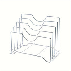 Metal Iron Pot Lid Rack Chopping Board Storage Kitchen Organizer