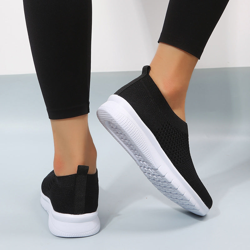 Women's Slip-on Sneakers Lightweight Running Shoes