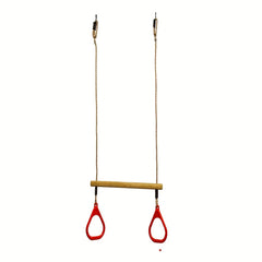 Backyard Swing Set Monkey Bars Trapeze Rings Outdoor Play