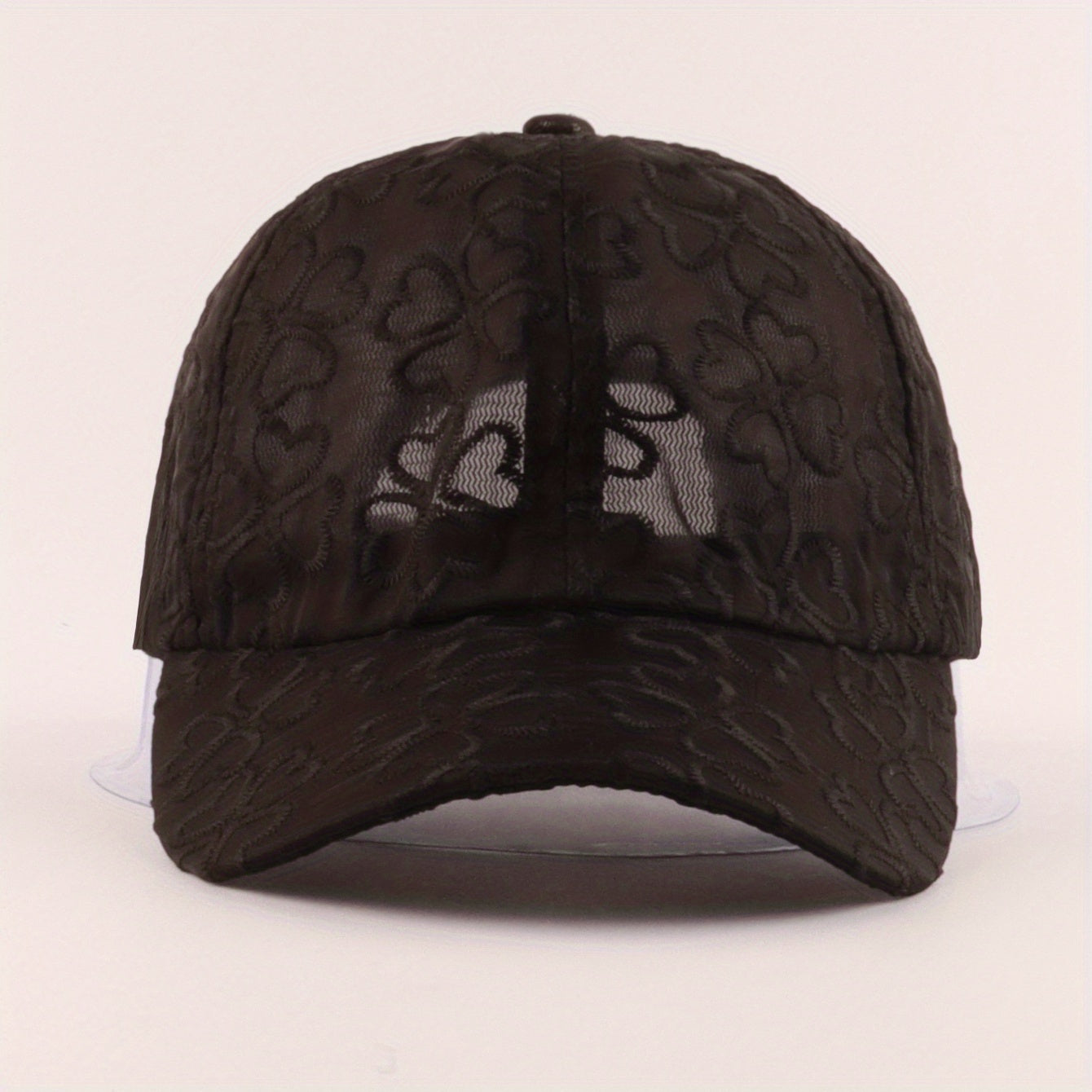 Flower Embroidery Mesh Baseball Cap Sunshade Dad Hat Lightweight Sun Hats