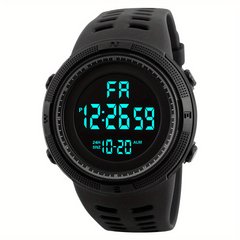 Outdoor Luminous Sports Electronic Watch Student Waterproof Watch