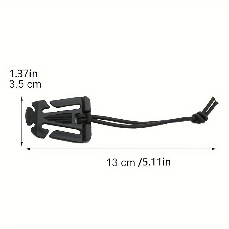 4pcs Webbing Backpack Buckle Quickdraws Carabiner