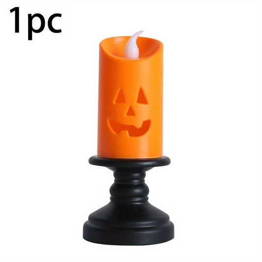 Halloween Pumpkin Lantern LED Candle Lamp