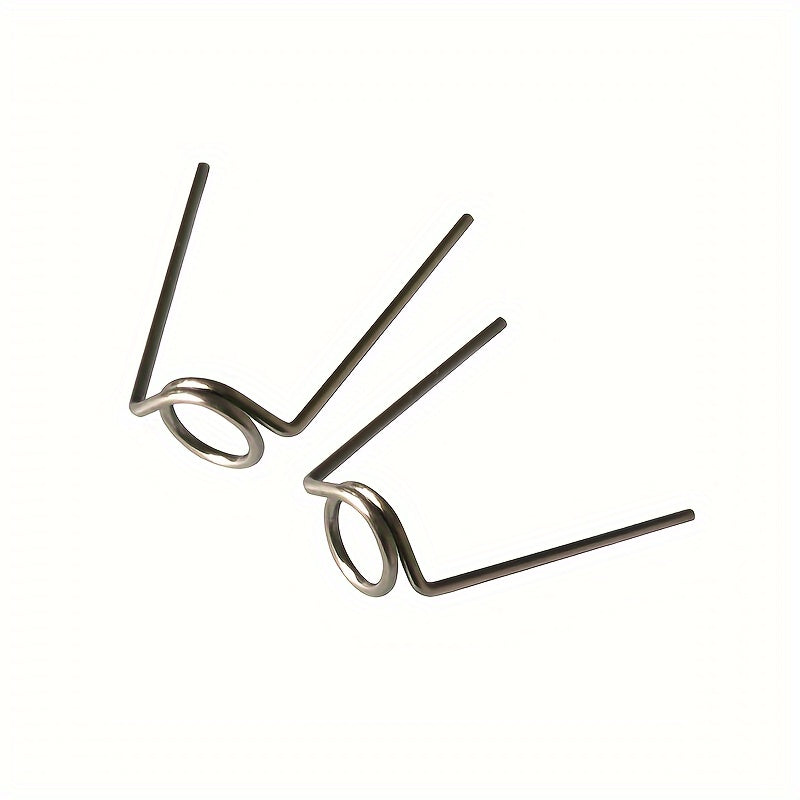 12pcs Stainless Steel Fishing Barbed Slider Spring Kit