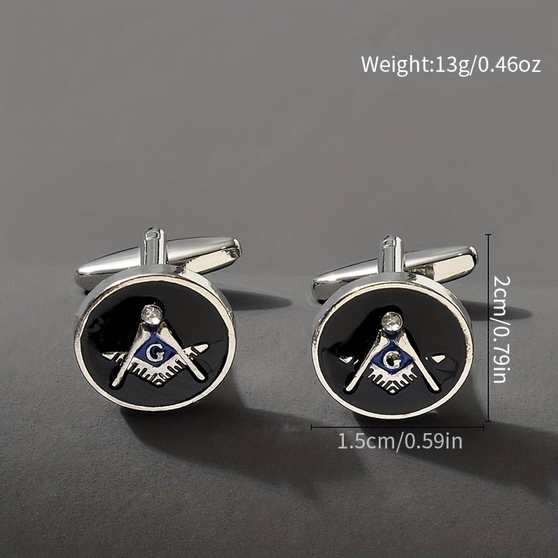 Men's Business Cufflinks French Shirt Tie Sleeve Studs