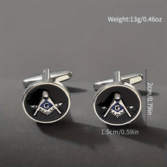 Men's Business Cufflinks French Shirt Tie Sleeve Studs