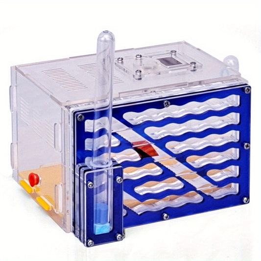 Acrylic Ant Farm Terrarium with Moisturizing System DIY Eco Castle Ant Nest Habi