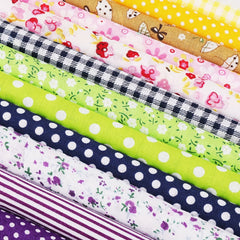 100pcs 10 X 10 Craft Fabric Bundle Squares DIY Sewing Quarters Bundle