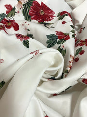 Floral Print Plus Size Long Sleeve Boho Blazer