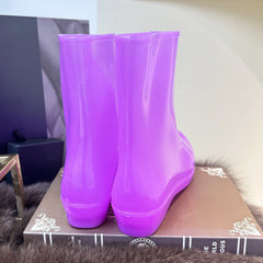 Women's Waterproof Rain Boots Comfortable Solid Outdoor Boot