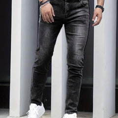 Men's Distressed Slim Fit Jeans