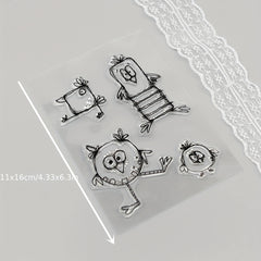 Bird DIY Scrapbook Silicone Transparent Stamp
