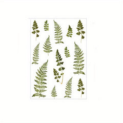 Flower Series PET Stickers for DIY Handbook Decoration Material - 6 Styles