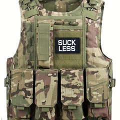 Suckless Embroidered Morale Patches w/ Hook and Loop for Gear