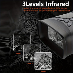 High Res 2.5K Binoculars 10X Optical 8X Digital Zoom
