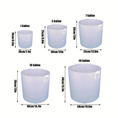 Thickened Non-woven Fabric Grow Bags with Handles for Vegetable Sapling Growing