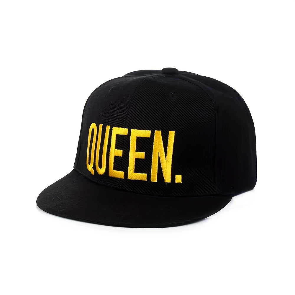 Queen Embroidery Baseball Cap Snapback Hat Hip Hop Sun Hat