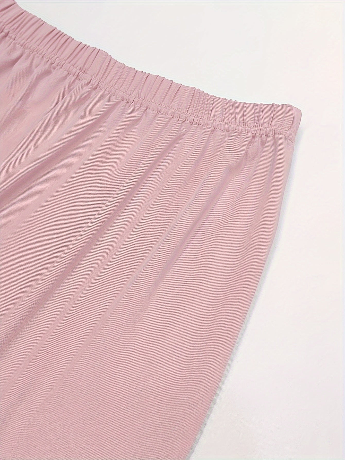 Colorblock Trim Sleep Bottoms Casual & Cozy Home Sleep Pants
