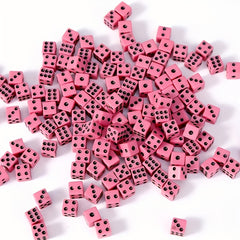 100pcs 8mm 4 Plastic Game Dice Party Supplies Wedding Supplies