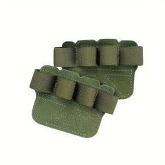2pcs Calfskin Leather Palm Protectors for Pull Up Assistance - Men & Women