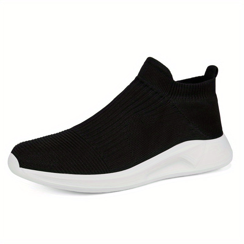 Men's Breathable Slip-on Athletic Shoes Lightweight Sneakers