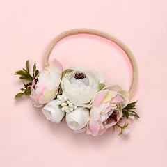 2pcs Baby Soft Flower Headbands Hairbands