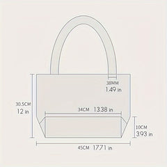 Laser PVC Tote Bag Clothing Store Shopping Bag